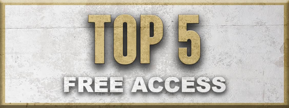 The top 5 are free, click for free access.